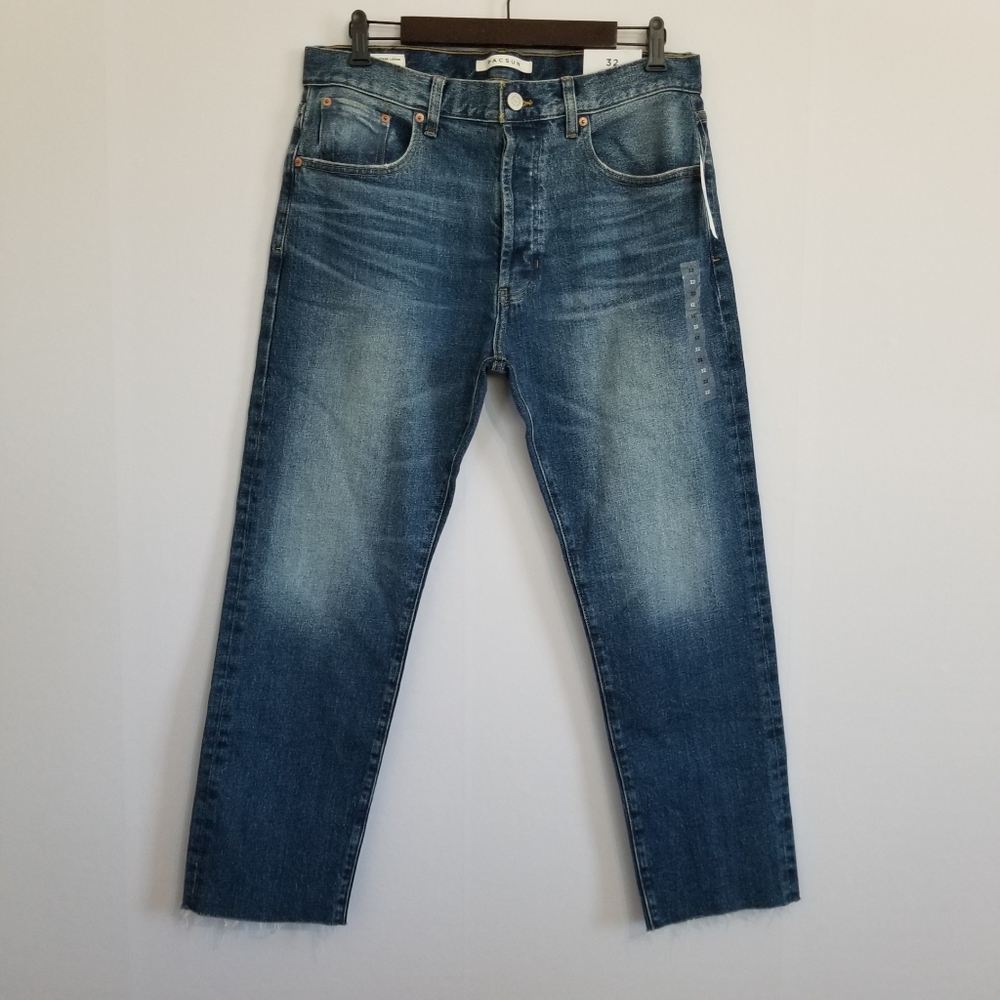 NWT Pacsun Vintage Loose Raw Hem Jeans Size 32